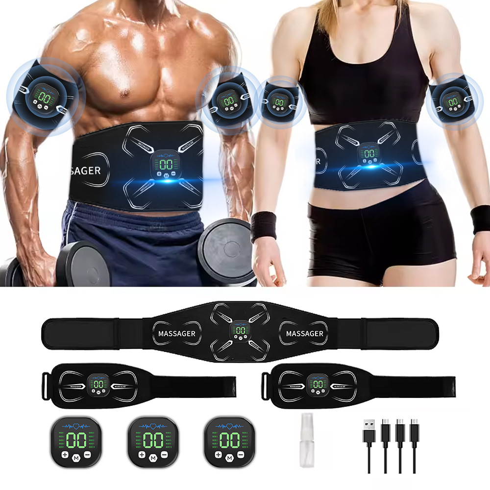 Sports Equipment Names - EMS Muscle Stimulator Abdominal Trainer Abs