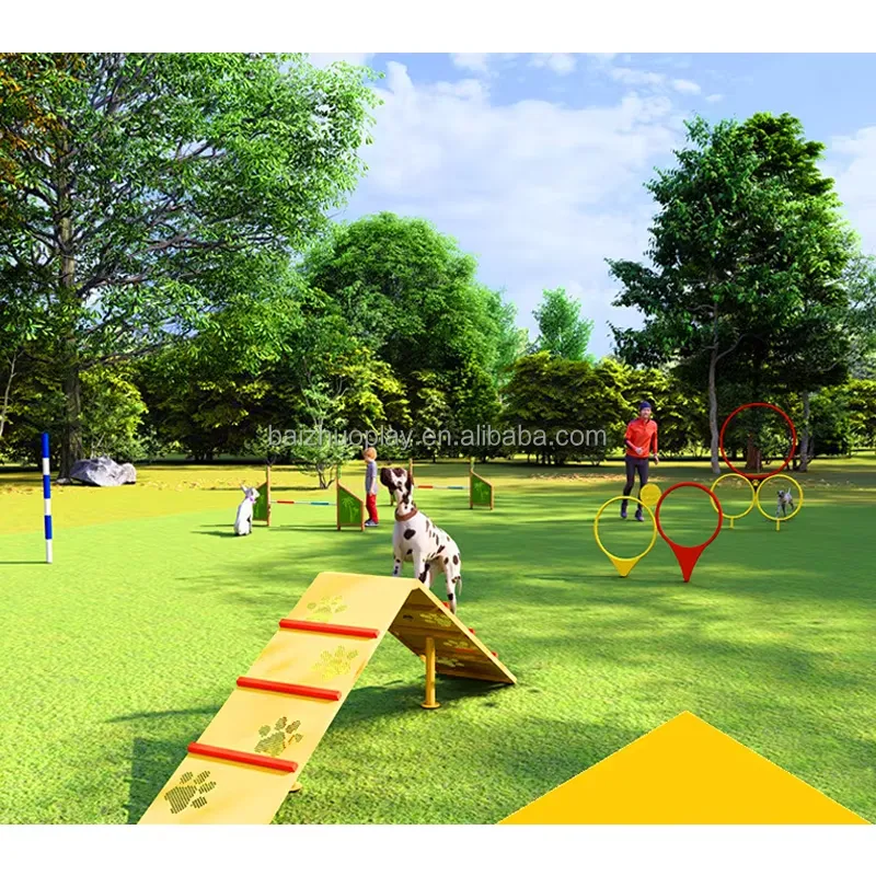 Sports Equipment And Facilities - Outdoor Custom Pet Park Playground Equipment