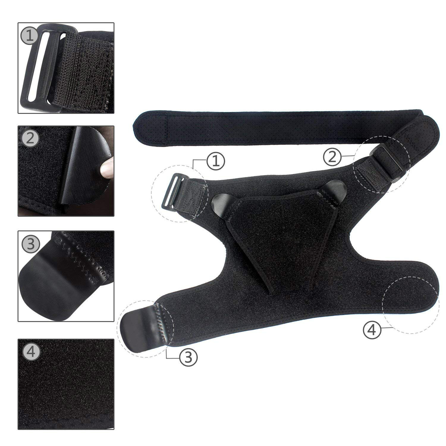 Adjustable Left/Right Shoulder - Sports Equipment United ulasan dan harga