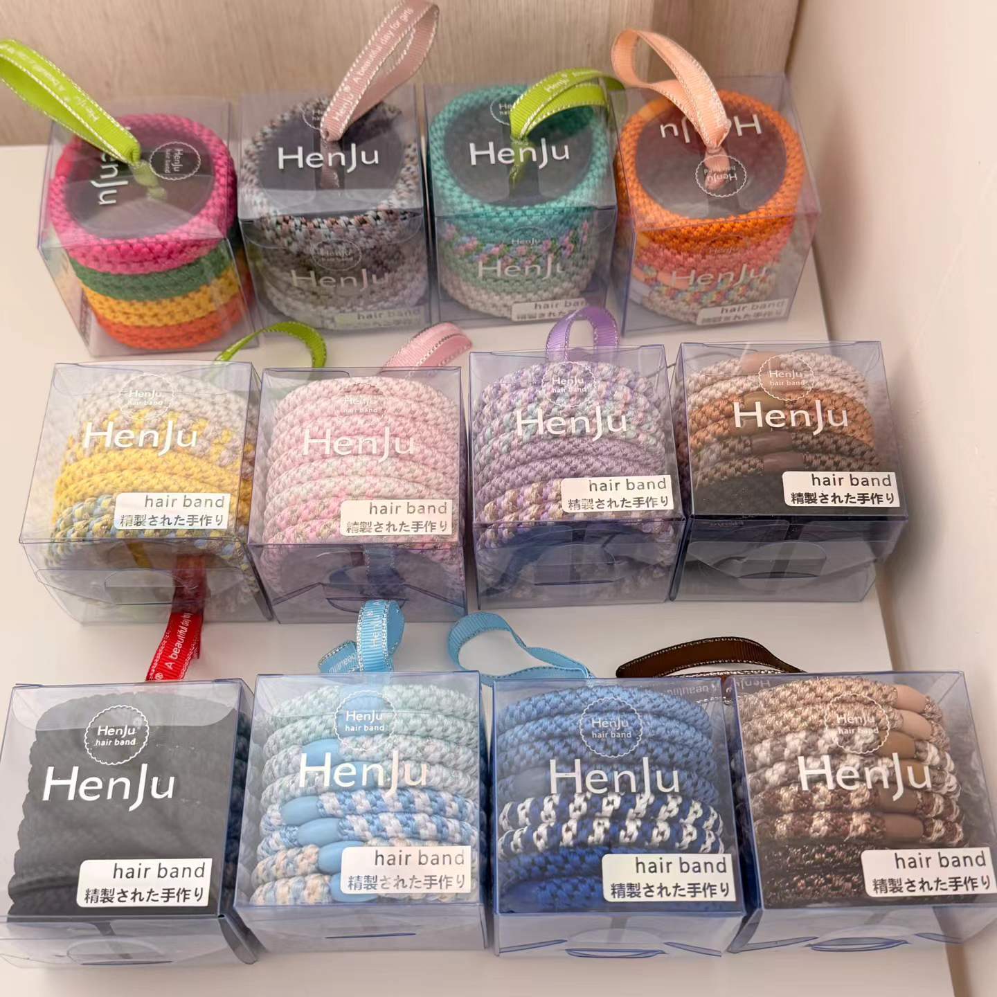 8 Pieces Elastic Hair Bands Bo - Sports Equipment Cabinet ulasan dan harga