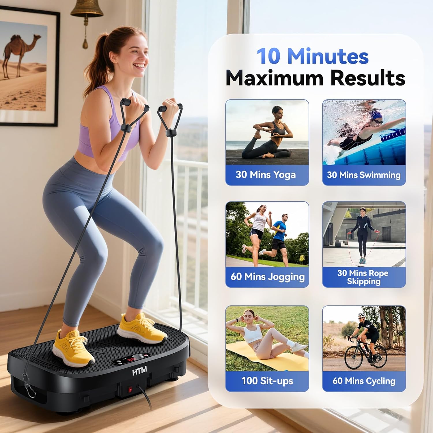 Vibration Plate Fat Burning Fi - Sports Equipment Names ulasan dan harga