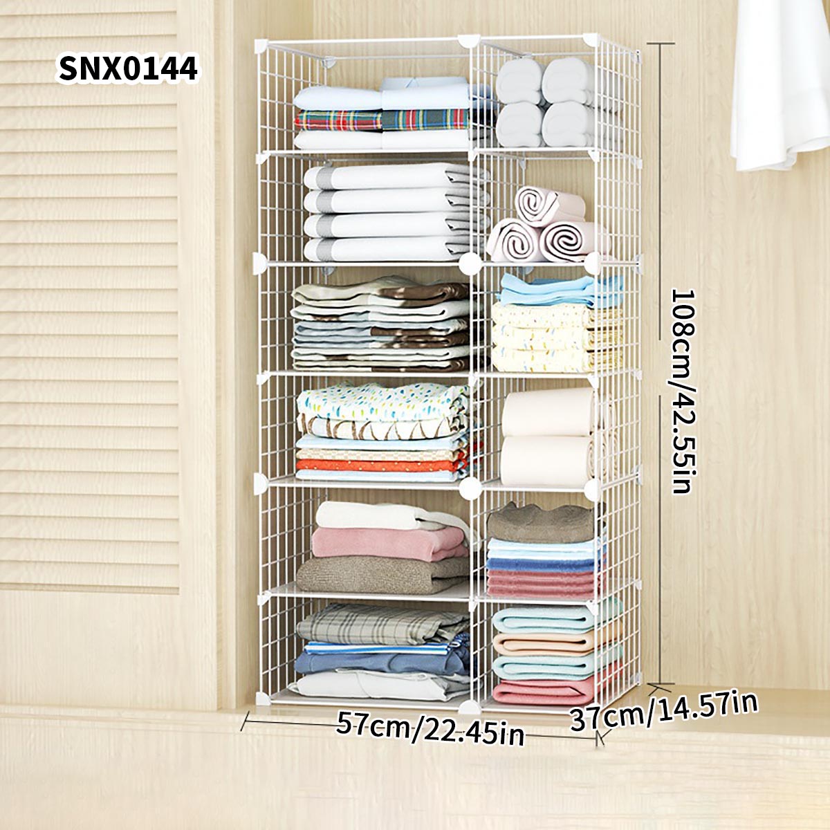 Clothing Layered Storage Wardr - Sports Equipment Cabinet ulasan dan harga