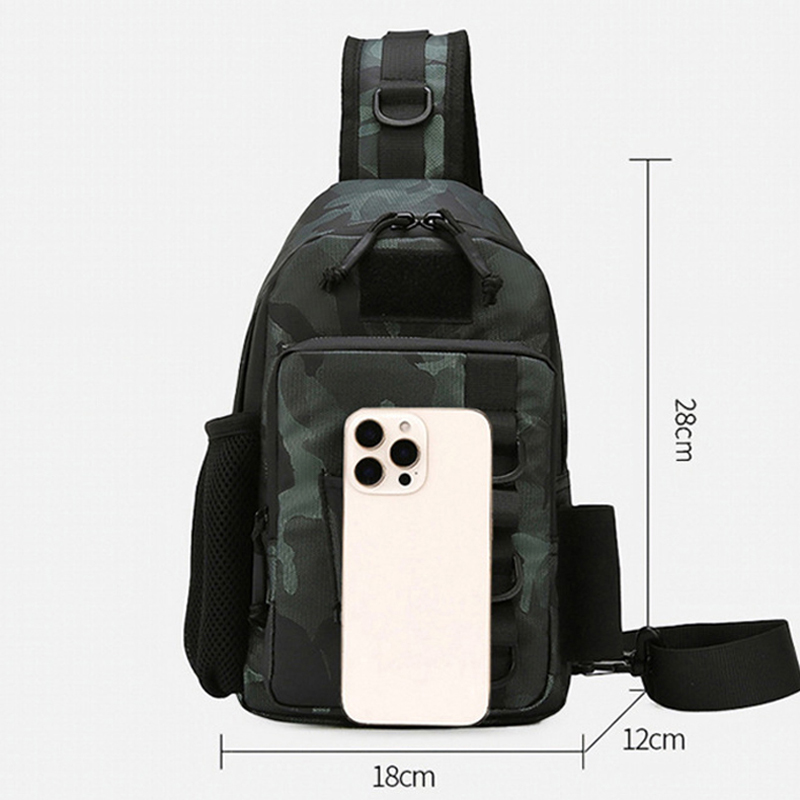 Tactical Fishing Chest Bag wit - Sports Equipment Cabinet ulasan dan harga