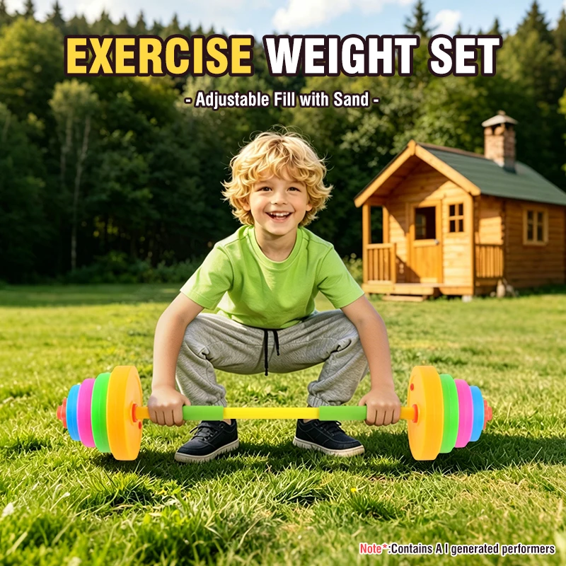 Adjustable Kids Dumbbell Barbe - Sports Equipment Names ulasan dan harga