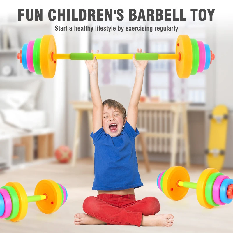 Adjustable Kids Dumbbell Barbe - Sports Equipment Names ulasan dan harga