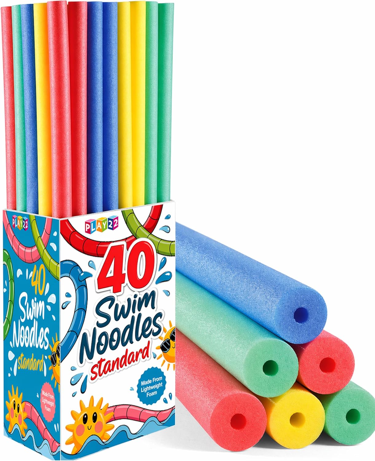 40 Pack Pool Noodles Foam - 4  - Foam Pool Noodle ulasan dan harga