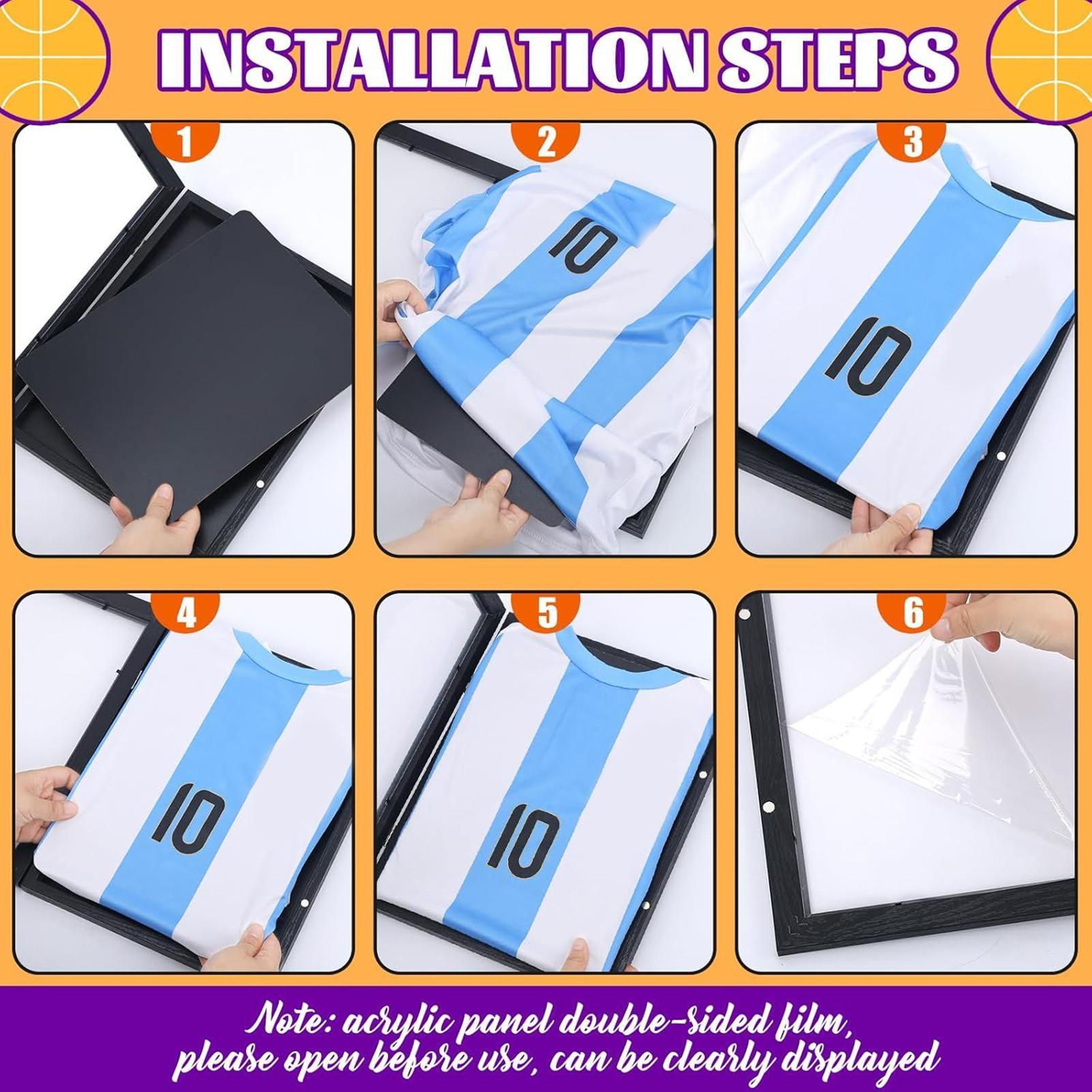 Sports Shirt Frame UV Protecti - Sports Equipment Cabinet ulasan dan harga