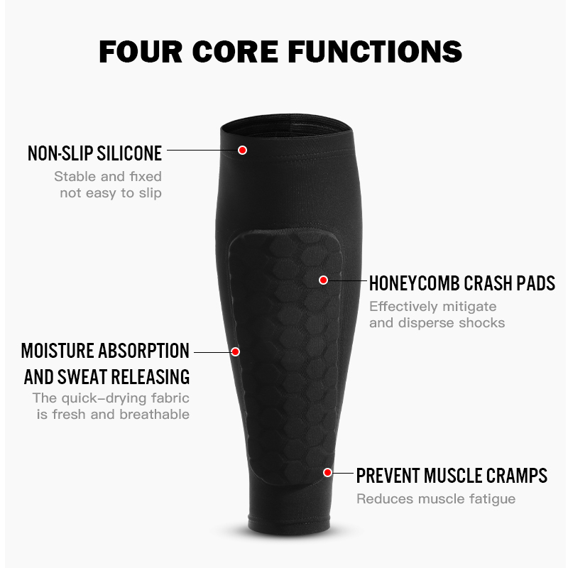 1Pcs Football Shin Guard Socks - Sports Equipment United ulasan dan harga