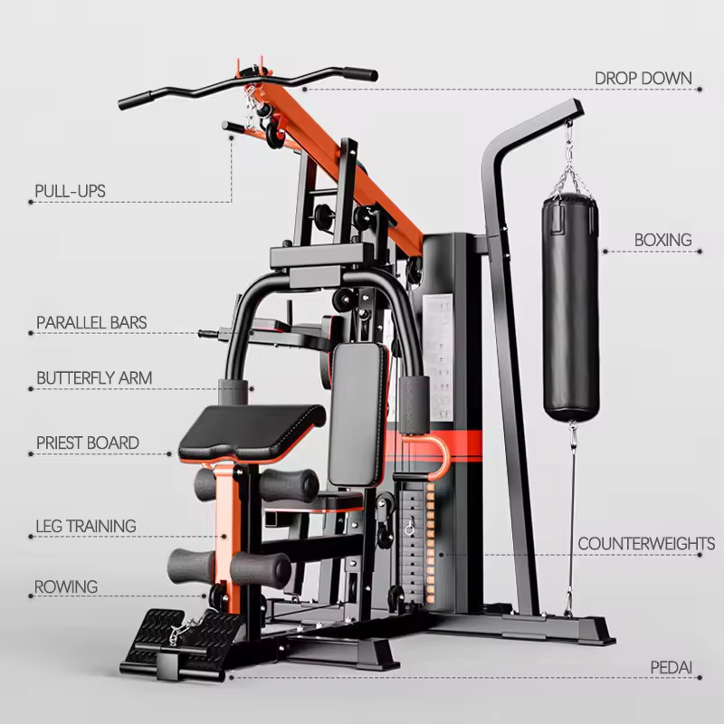 Three-Person Combined Fitness  - Sports Equipment United ulasan dan harga